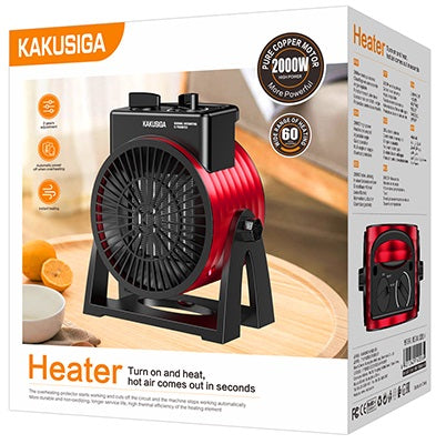 Stufa elettrica portatile 2000W 10m² KSC-1586 6921042142265 F4505