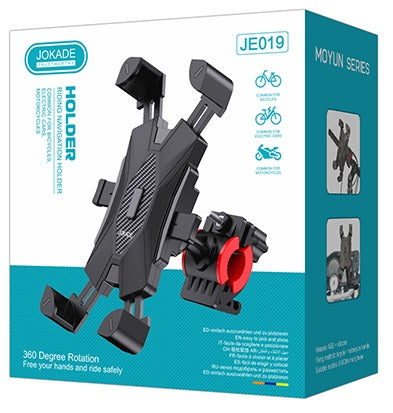 Supporto smartphone per auto a ventosa nero JE019