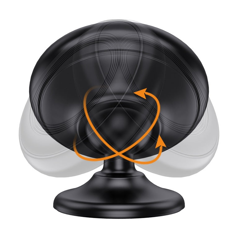 Supporto magnetico adesivo per auto nero JE024