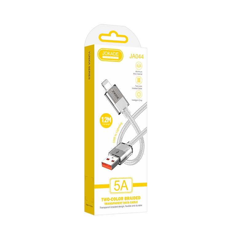 Cavo per alimentazione e sincronizzazione USB - Lightning 1,2 m Grigio 5A JA044 6921042141077 F4710