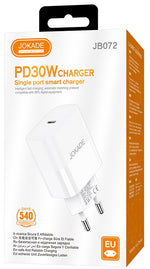 Caricabatterie PD30W USB-C bianco JB072 6921042139616 F4405