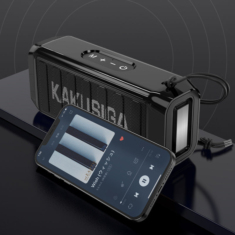 Altoparlante Bluetooth ingressi AUX/USB/Scheda SD Radio FM nero KSC-606 F2520