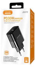Caricabatterie PD30W USB-C nero JB072
