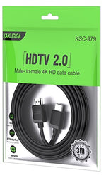 Cavo HDMI 2.0 4K 60Hz 3m KSC-979 6921042137285 F4680