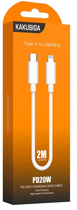 Cavo per ricarica e sincronizzazione USB Tipo C / Lightning 2m KSC-962 6921042131924 F4020