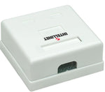 Presa a muro 2 prese RJ45 cat. 5E UTP Intellinet 766623210898 93232