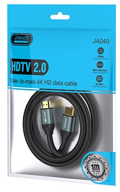 Cavo HDMI 2.0 4K Ultra HD 1m JA040 6921042136882 F4430