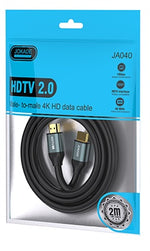 Cavo HDMI 2.0 4K Ultra HD 2m JA040 6921042136899 F4435