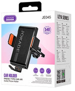 Supporto smartphone per auto inserimento presa d'aria nero JE045
