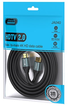 Cavo HDMI 2.0 4K Ultra HD 3m JA040 6921042136905 F4440