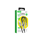 Cavo per alimentazione e sincronizzazione Ricarica Rapida 3 in 1 USB a Lightning, Type-C e Micro USB Nero 1,2 m 3A JA027 6921042131757 F4725