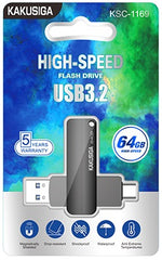 Chiavetta USB 2in1 USB - USB type C 64GB KSC-1169 F2690