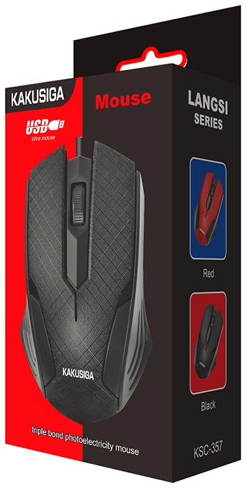 Mouse ottico USB 1500DPI KSC-357 6921042113517 F2910