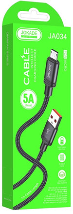 Cavo per ricarica e sincronizzazione 1m 5A USB microUSB N015