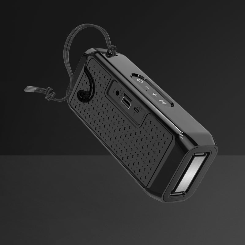 Altoparlante Bluetooth ingressi AUX/USB/Scheda SD Radio FM nero KSC-606 F2520