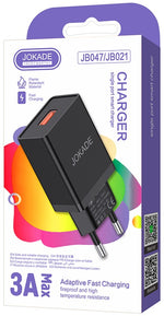 Caricabatterie USB 5V 3A nero JB047 F2610
