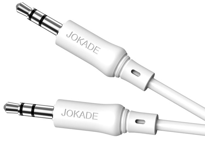 Cavo audio stereo jack audio 3.5mm 1m bianco N040