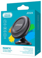 Supporto magnetico adesivo per auto nero JE024