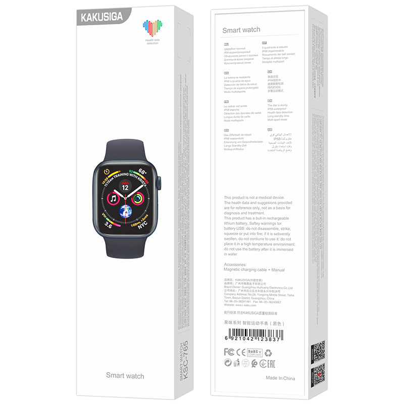 SmartWatch con schermo LCD da 1.6" gestione notifiche e chiamate KSC-765 F2510