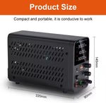 Alimentatore da banco 30V 5A 150W con regolatore di tensione CC USB 18W WPS305H A1020