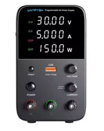 Alimentatore da banco 30V 5A 150W con regolatore di tensione CC USB 18W WPS305H A1020
