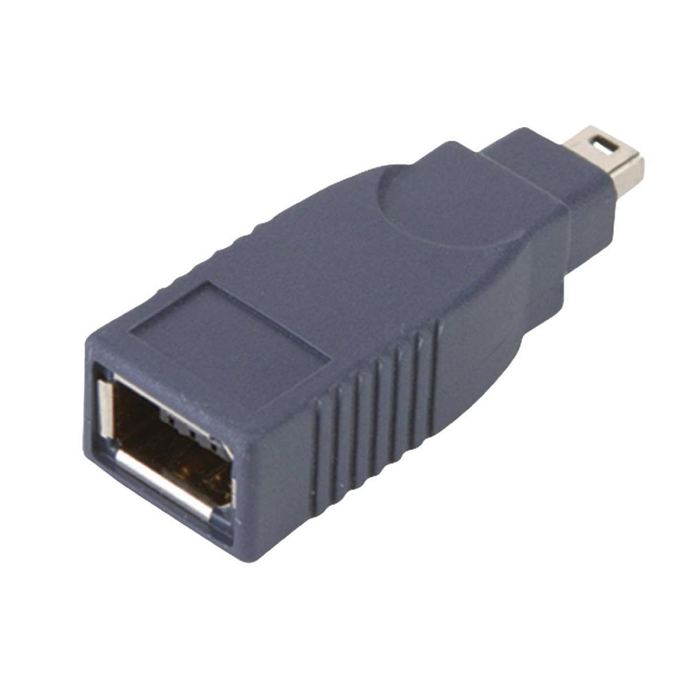Adattatore Firewire 400 da 4 PIN maschio a 6 PIN femmina 8717587015380 BCP620 A1088