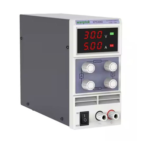 Alimentatore da banco regolabile 30V 5A