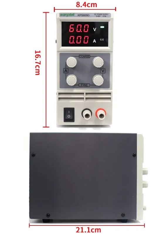 Alimentatore da banco regolabile 15V 10A KPS1510D A1160