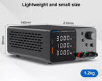 Alimentatore da banco 30V 10A 300W con regolatore di tensione CC USB/TYPE-C 18W TPS3010 A1400