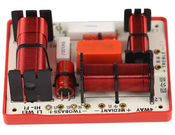 Coppia di filtri crossover a 4 vie 4-8 Ohm 180W 800-4800Hz A-400 A2130