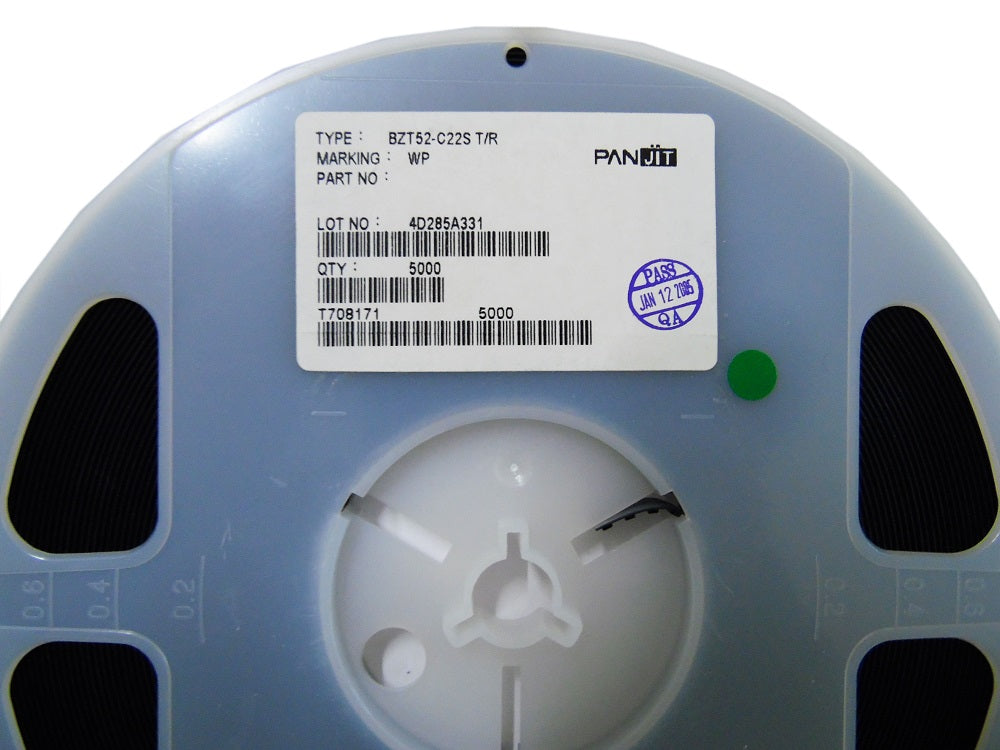 Diodo regolatore di tensione BZT52-C22S T/R Confezione 5000 pezzi A2888