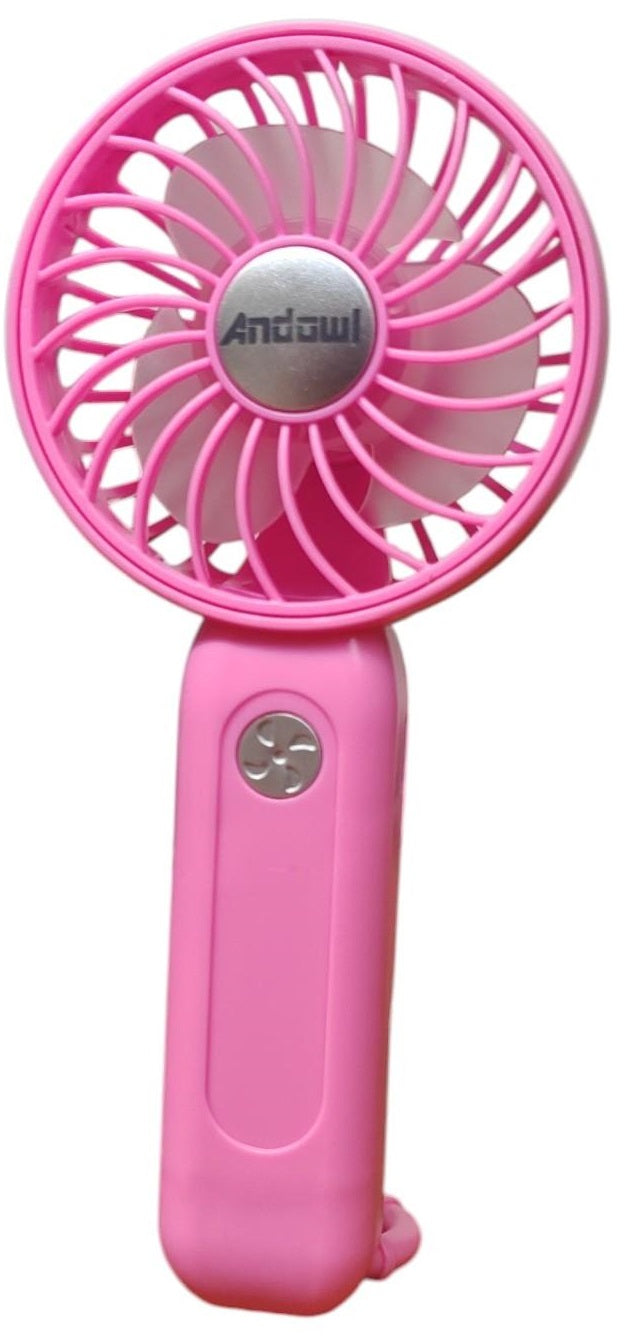 Mini ventilatore portatile ricaricabile - vari colori A9153