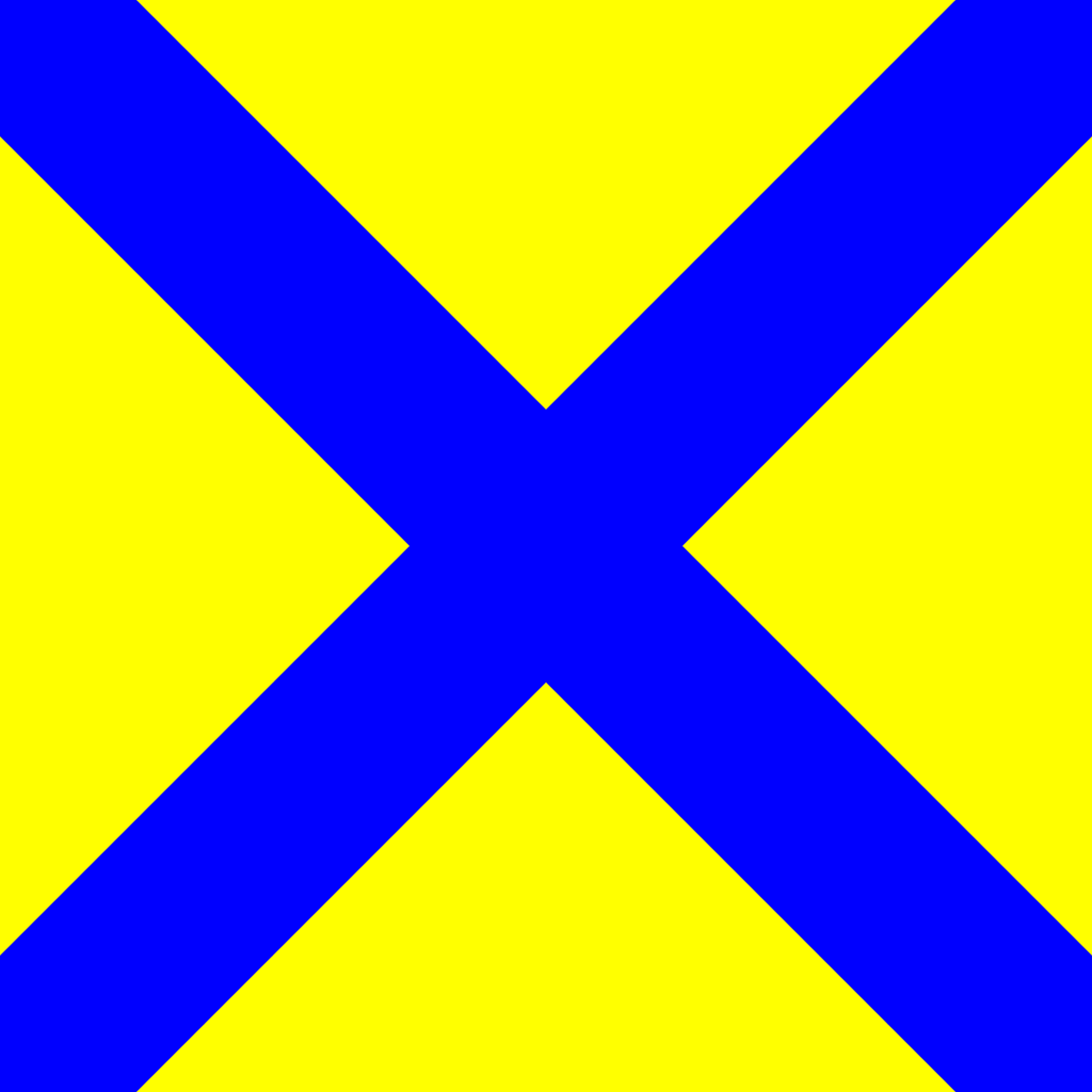 Bandiera numerica segnalazione nautica "5" 150x180cm