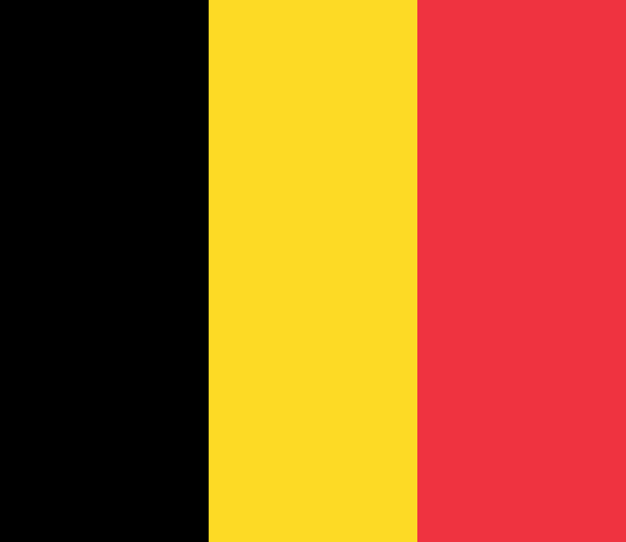 Bandiera di stato Belgio 244x137cm
