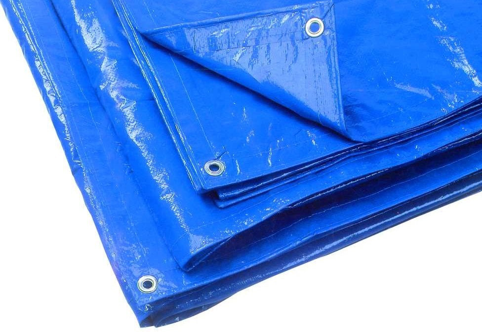 Telo occhiellato multiuso in polietilene 4×6m 120 g/m² 9900100110092 11009 A9262