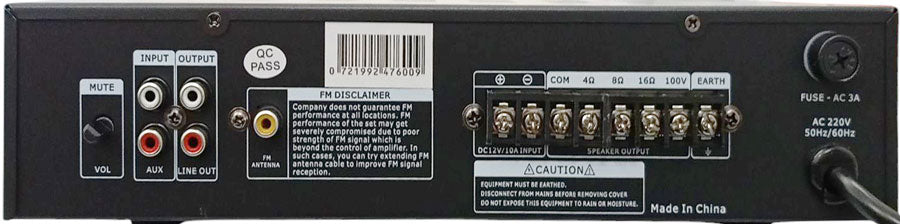 Amplificatore 70W BS-650U A9325