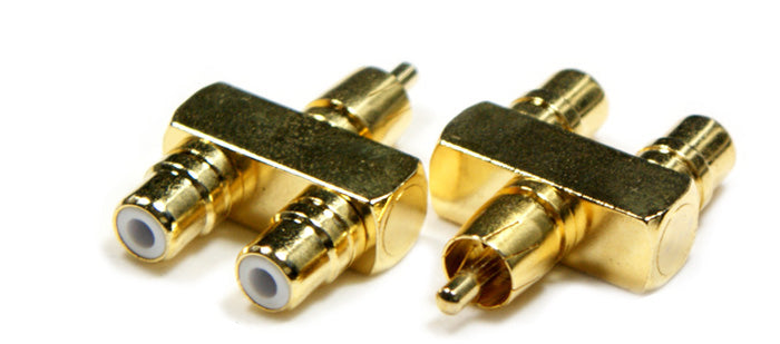 Sdoppiatore di segnale da singolo RCA Mono a doppio RCA Stereo