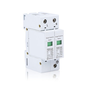 Scaricatore di sovratensione monofase 2 posti DIN max 10KA