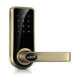 Serratura elettronica bronzo rosso con codice touch