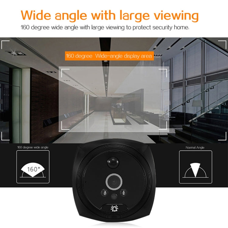 Campanello video smart con schermo LCD 4,5" 1080P HD