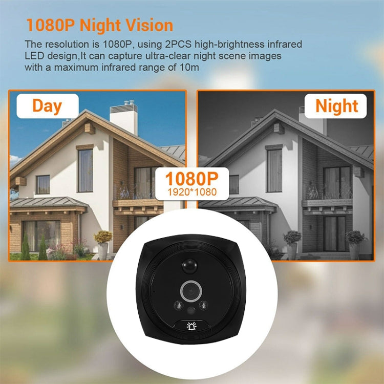Campanello video smart con schermo LCD 4,5" 1080P HD