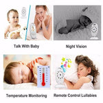 VB601 Monitor portatile per bambini con schermo LCD 2 pollici