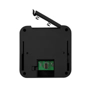 Danmini W5 Schermo da 2,4 pollici Telecamera di sicurezza da 2,0 MP Campanello con visualizzatore spioncino senza disturbo, supporto scheda TF/visione notturna/registrazione video, W5