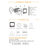 Danmini W5 Schermo 2,4" per Campanello Video 2MP