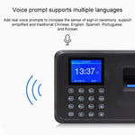 Macchina rilevazione presenze con impronte digitali 2,4"
