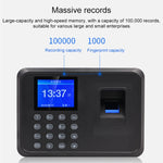Macchina rilevazione presenze con impronte digitali 2,4"