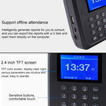 Macchina rilevazione presenze con impronte digitali 2,4"