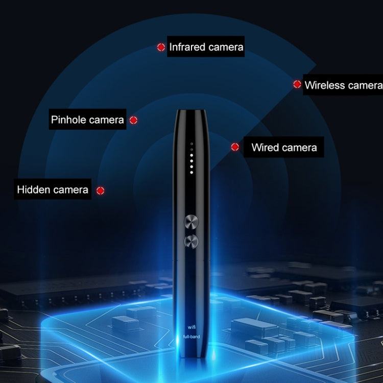 Rilevatore di obiettivo della fotocamera IR WT09 Rilevatore di segnale wireless Rilevatore di dispositivo Rilevatore di radiofrequenza radar GPS anti-tracciamento