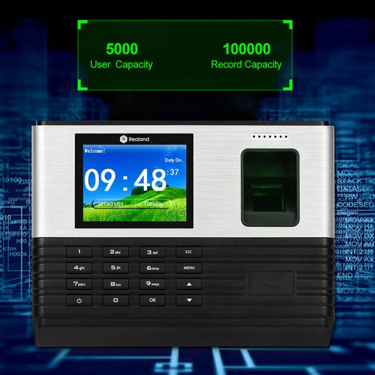 Realand AL355+ Rilevatore presenze con impronte digitali