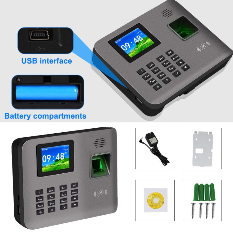 Lettore impronte digitali Realand AL321 con schermo 2,4"